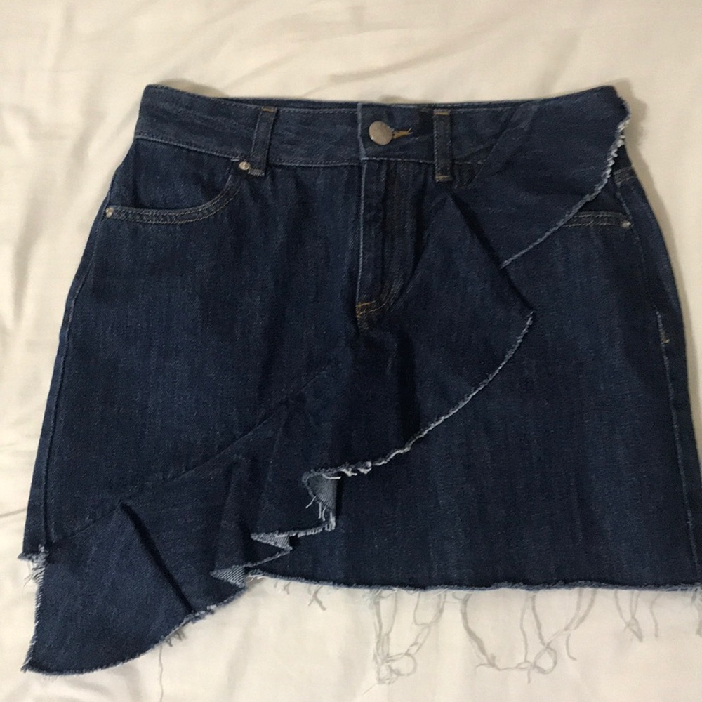 Denim Mini skirt